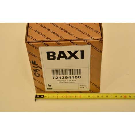 721394100 Клапан газовый,  Baxi
