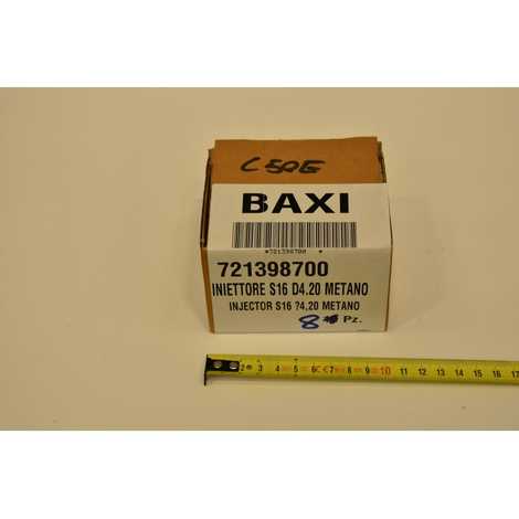 721398700 Сопло горелки d 4,20 природный газ,  Baxi