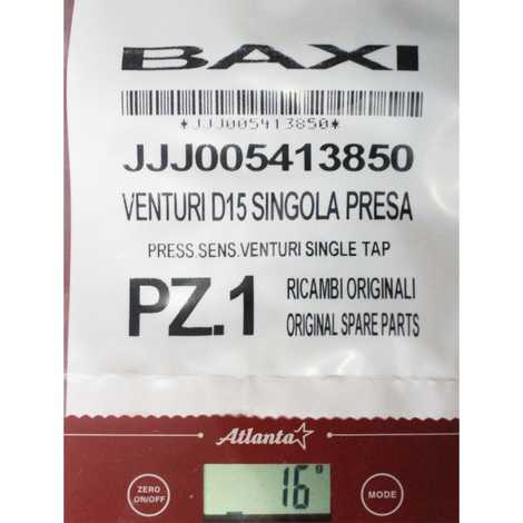 5413850 Вентури трубка,  Baxi