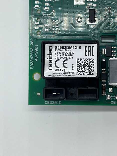 AU10001 Электронная плата BAXI ECO Nova DM3219 (06053401581P),  Другой