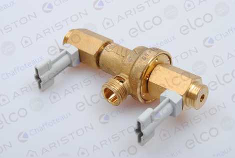 61303319 Запорный кран,  Ariston