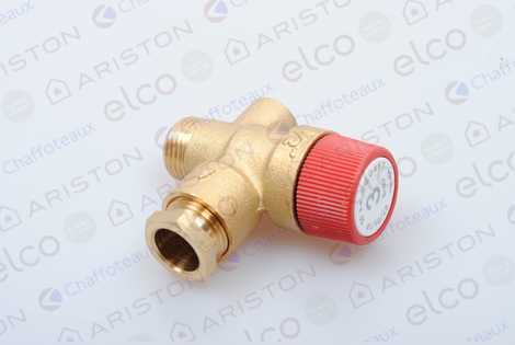 569292 ПРЕДОХРАНИТЕЛЬНЫЙ КЛАПАН 3 БАР 1/2″,  Ariston