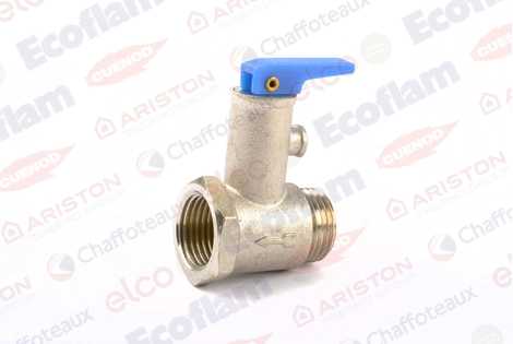 504342 ПРЕДОХРАНИТЕЛЬНЫЙ КЛАПАН (1/2″ 7,5 БАР),  Ariston