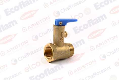 504342-CN ПРЕДОХРАНИТЕЛЬНЫЙ КЛАПАН (1/2″ 7,5 БАР),  Ariston