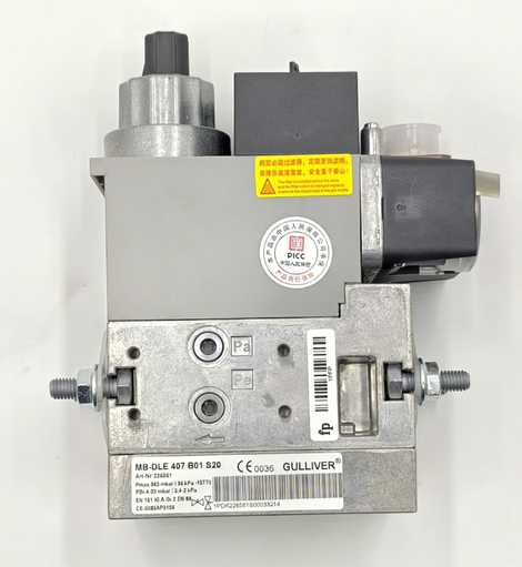 GV10059 Газовый клапан альтернатива Dungs  MB-DLE 407 B01 S20,  Gulliver