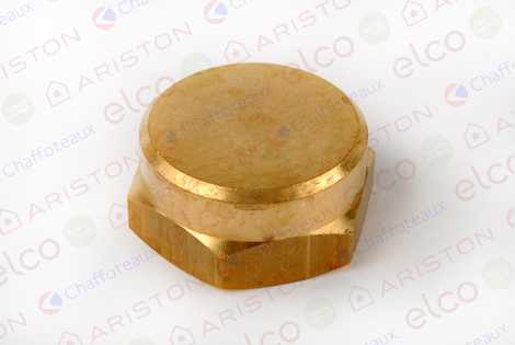 570571 ЗАГЛУШКА ЛАТУННАЯ 1/2″ (ВНУТР. РЕЗЬБА),  Ariston