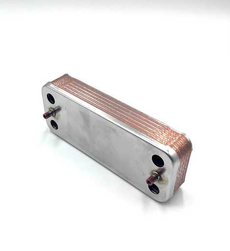 PHE.014 Теплообменник ГВС 12 пластин B3-12A/T12A-093,  Era (Hrale)