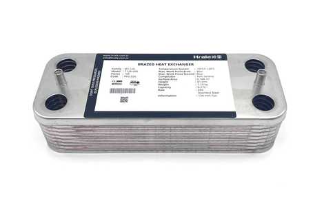 PHE.026 Теплообменник ГВС 16 пластин B3-12A/T12A-095,  Era (Hrale)