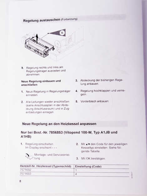 7856853 Контроллер Vitopend 100-W (новый артикул 7859849),  Viessmann