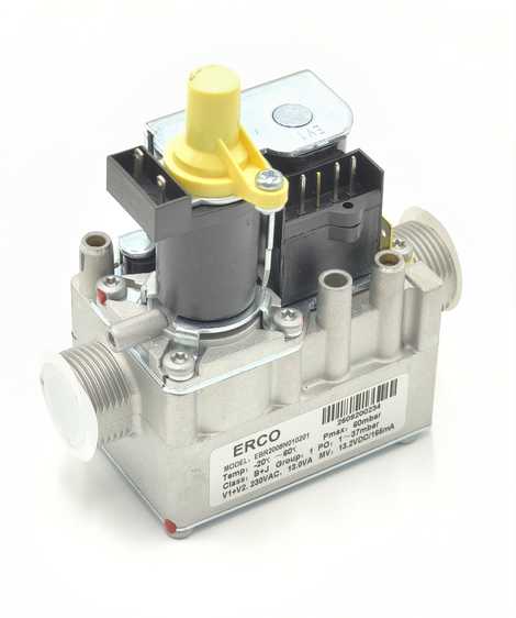 EBR2008N.01.02.01 Газовый клапан EBR2008N.01.02.01, G3/4, AC220/230V, 165 mA (17v),  ERCO
