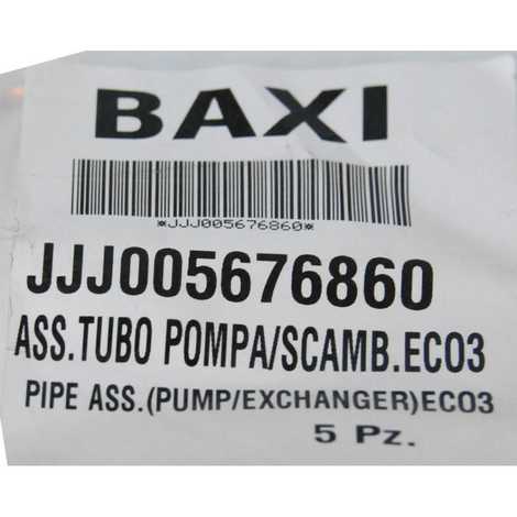 5676860 Трубка соединительная в сборе,  Baxi