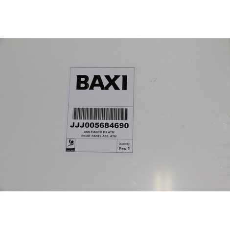 5684690 Панель правая в сборе,  Baxi