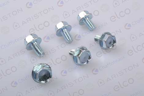 60000681 ВИНТ M8X14 (Комплект 6 шт),  Ariston
