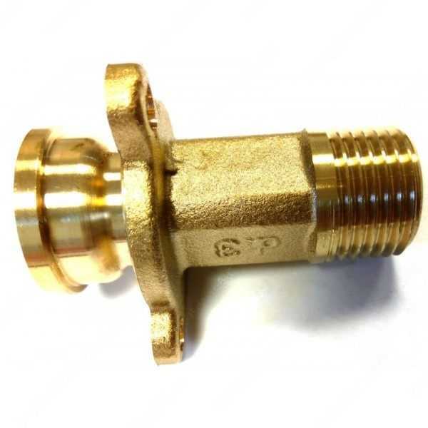 440009768 Штуцер выхода горячей воды,  Rinnai