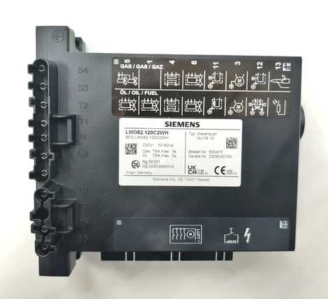 600475 Блок управления W-FM 10 / LMO82.120C2WH =600336,  Weishaupt