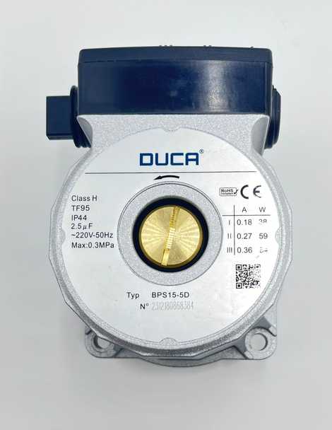 CN10001 Мотор насоса DUCA 15-50 Wilo обратное вращение,