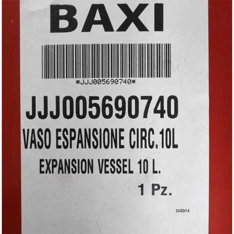 5690740 Бак расширительный 10 л,  Baxi