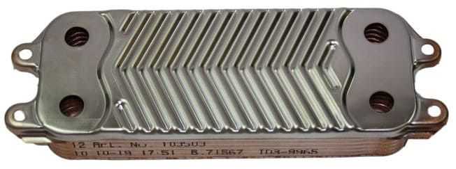 0020059452 Вторичный теплообменник Protherm Пантера, Гепард (v.19),