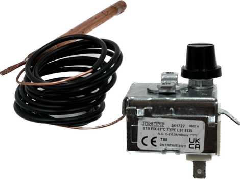 0020137096 Термостат прод. сгорания 63°C (20TLO) type LS1 8135,  Protherm