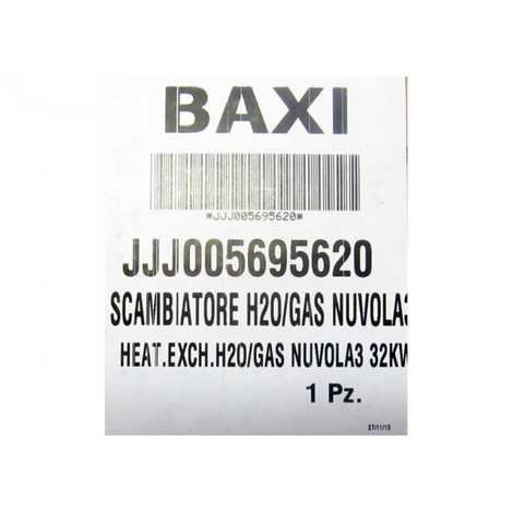 5695620 Теплообменник основной,  Baxi