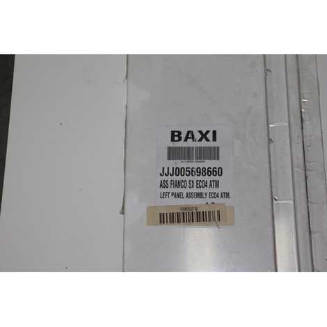 5698660 Панель в сборе левая,  Baxi
