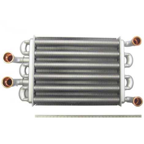 5700520 Теплообменник битермический  main four,  Baxi