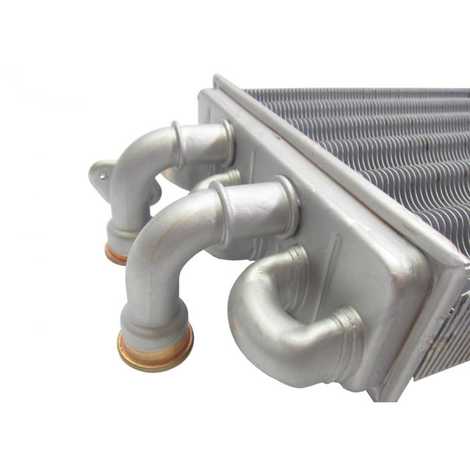 5700520 Теплообменник битермический  main four,  Baxi
