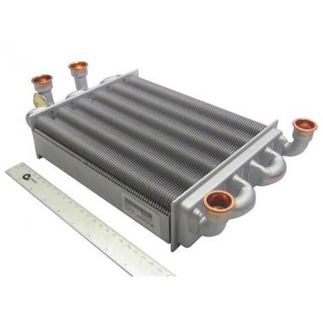5700520 Теплообменник битермический  main four,  Baxi