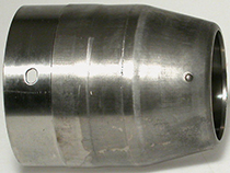 7823117 Flammrohr d1=86 d2=57 überdrehter Kon,  Viessmann