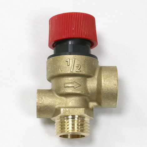 BX4991100021 Клапан предохранительный клапан 3 bar G 1/2,  Baxi