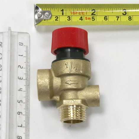 BX4991100021 Клапан предохранительный клапан 3 bar G 1/2,  Baxi