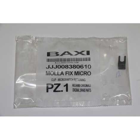 8380610 Клипсы микропереключателя фиксирующая,  Baxi