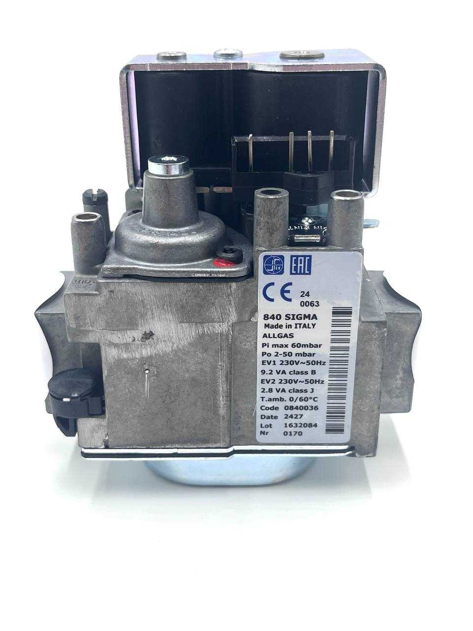 0840036 Газовый клапан 840 SIGMA,  Другой