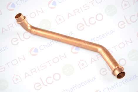 61303216 ПАТРУБОК ПОДАЧИ ТЕПЛОНОСИТЕЛЯ,  Ariston