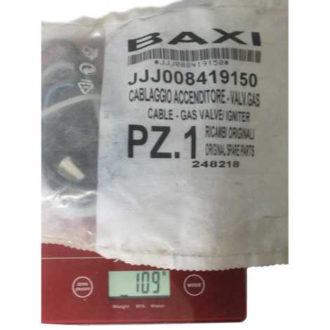 8419150 Проводка электрическая устройство зажигания/клапан газовый,  Baxi