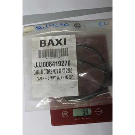 8419270 Проводка электрическая мотор трехходового клапана,  Baxi
