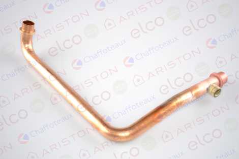 61303218 ПАТРУБОК ПОДАЧИ ТЕПЛОНОСИТЕЛЯ,  Ariston