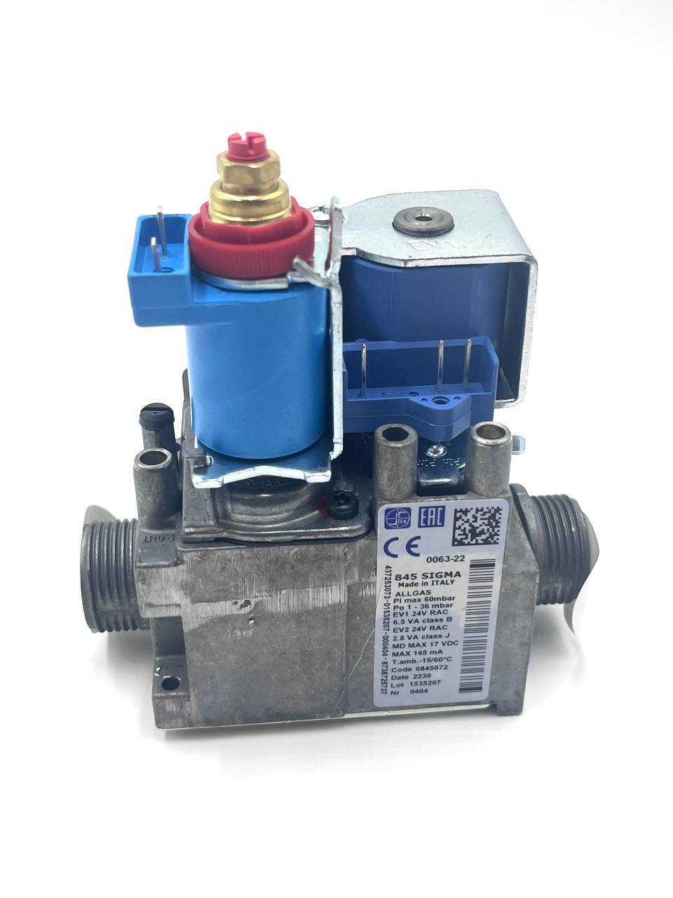 0845072 Газовый клапан 845 SIGMA,  Другой