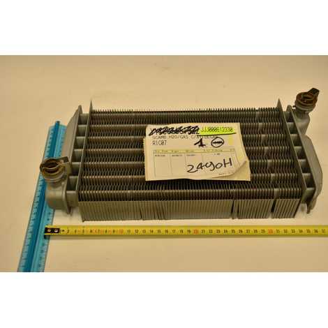 612330 Теплообменник основной с клипсами,  Baxi