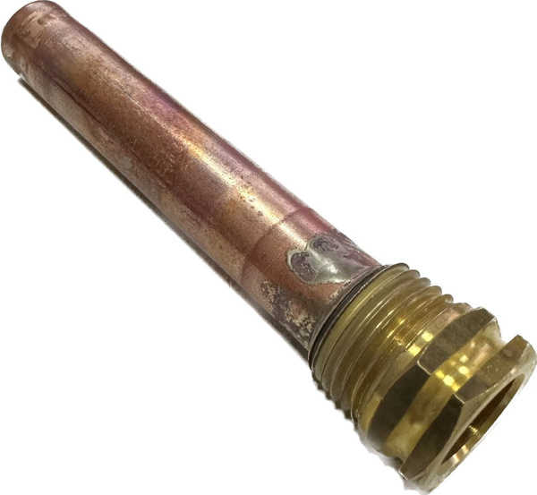 555034 Погружная гильза 1/2″х 100 мм под 3 капилляр термостата (термометра),  Другой