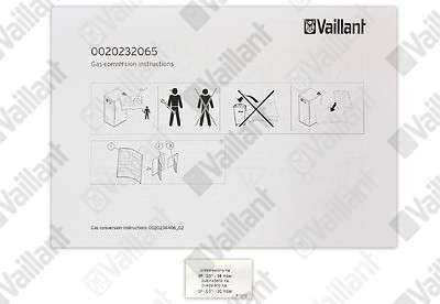 0020232065 Комплект переналадки, E/H/Lw/S <-> P/LPG,  Vaillant