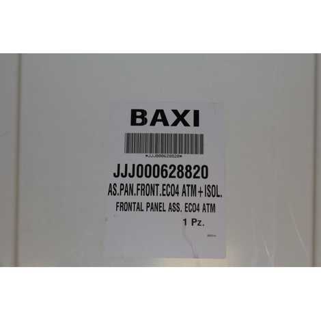 628820 Панель  передняя в сборе,  Baxi