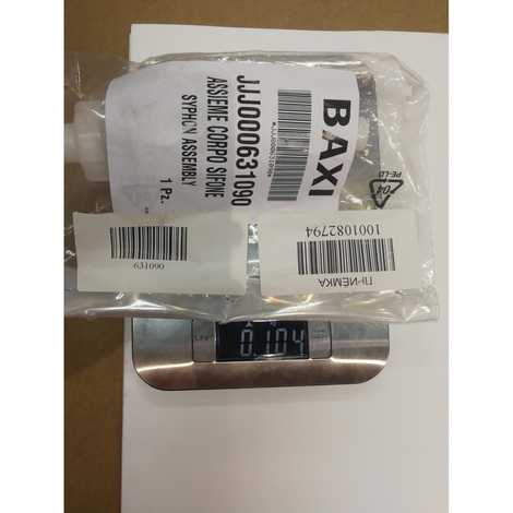 631090 Корпус сифона,  Baxi
