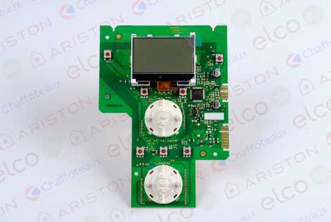 60001906-02 ПЛАТА ДИСПЛЕЯ,  Ariston