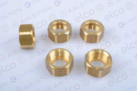 60020746-20 ГАЙКА 3/8″, Н11,  Ariston