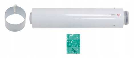0020106385 Vaillant Удлинительная труба 1м, Dn 110 мм,